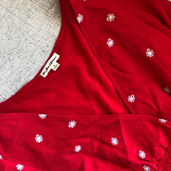 For Love and Lemons Chiquita longsleeve embroidered dress - Picture 9 of 9